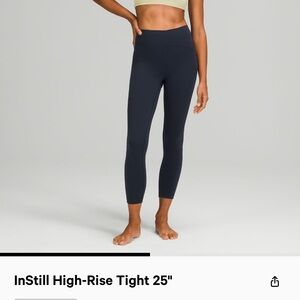 Lululemon Instill High Rise 25” Tight